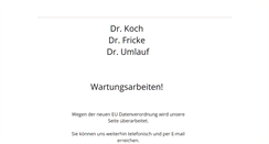 Desktop Screenshot of dres-kochfrickeumlauf.de
